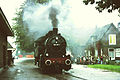 VSM locomotief van het ex-DB locomotief type 94 1055 (later 094 055-1) op 29 september 1975 te Eerbeek.