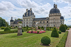 Il castello di Valencay.