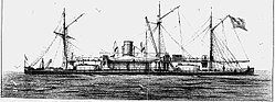 Thumbnail for Brazilian monitor Solimões (1875)