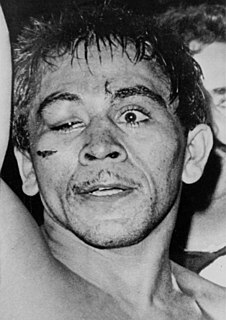 Vicente Saldivar Mexican boxer