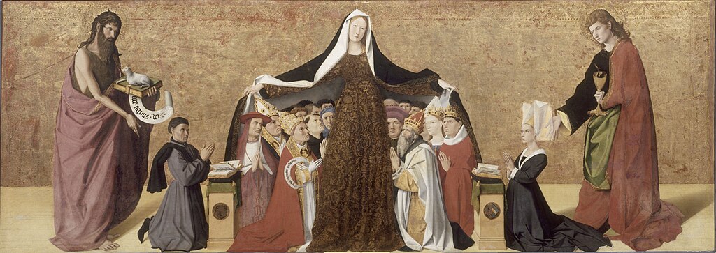 Vierge de miséricorde - Enguerrand Quarton - Musée Condé