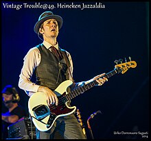 Dill with Vintage Trouble in 2014 Vintage Trouble@49. Heineken Jazzaldia (15544522347).jpg