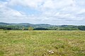 Vue sur les collines alentour.