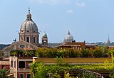 Vue des toits depuis la Sainte-Trinité-des-Monts, Rome, Italy.jpg