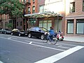 This photo is of Wikis Take Manhattan goal code S15, Bicyclist transporting groceries etc., on bike.