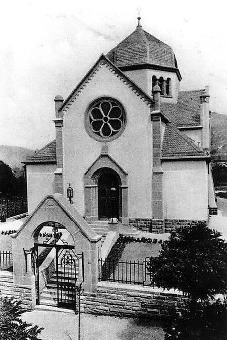 Weinheim Synagoge 1906 2