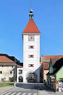 The Ledererturm - landmark of the city