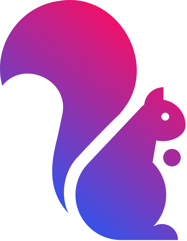 Minimal Squirrel Logo Template