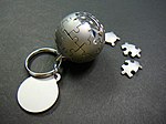 Wikipedia globe in a keychain!.jpg