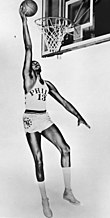 Wilt Chamberlain won seven consecutive scoring titles from 1960 to 1966. Wilt Chamberlain 1967.jpeg