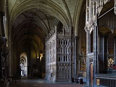 Winchester Cathedral, south aisle of retro-choir Author: Michael Coppins