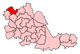 WolverhamptonNorthEast2007Constituency.svg