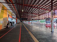 The Woodlands Temporary Bus Interchange in June 2021 Woodlands Temporary Bus Interchange 20210614 184117.jpg