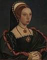 Portrait of a Young Woman, ca. 1540–45, Workshop of Hans Holbein the Younger[67][68]
