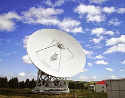 新疆天文台・南山基地の電波望遠鏡