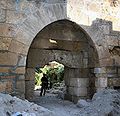 Burg Yahmur, Tor zum Burginneren