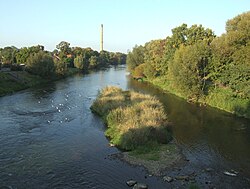Река Бобър в района на град Жаган