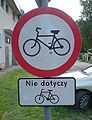 Poland; Paradoxal sign combination common in Darlowo area (Poland).