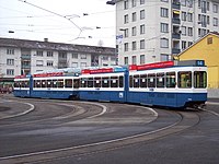 Zürich Be 4-6 Tram 2000 2303 Seebach