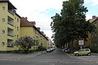 Zweibrücker Straße: shows the southward extension