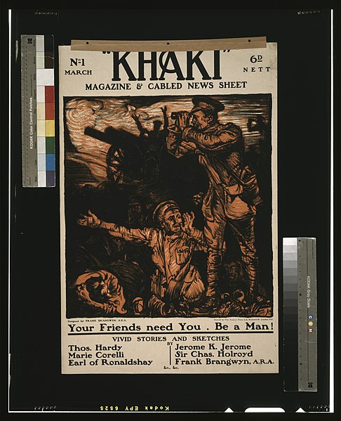 File:"Khaki" magazine & cabled news sheet LCCN2003675357.jpg