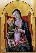 Category:Madonna and Child by Bartolomeo Vivarini (inv. CL I n. 1475) in Museo Correr Venice