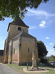 Le chevet roman de l'église