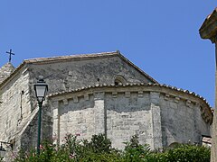 Église Saint-Martin-de-Pedesaan - abside.jpg