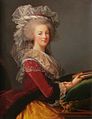 Portrait of Marie Antoinette painted in 1785 by Élisabeth Vigée Le Brun