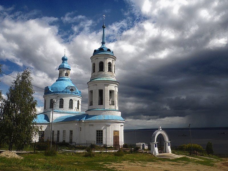 Церковь Богоявления (Республика Татарстан, Менделеевск, Набережная улица)