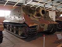 Un Sturmtiger exposé au musée des Blindés de Koubinka (Russie).