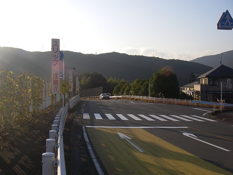 File:県道25号 芝川スカイブリッジ - panoramio.jpg