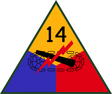 14th US Armored Division SSI.svg