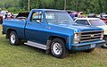 1979 Chevrolet C10 Scottsdale 6.5' Fleetside with Sport Package, front right view