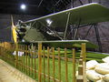 Airplane Aero A.32 in Kbely aviation museum in Prague, Czech Republic.