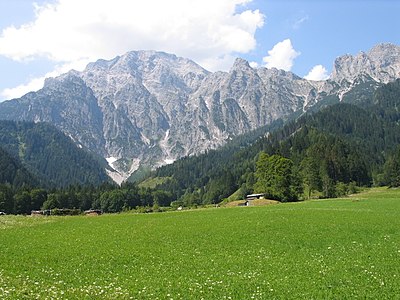 Birnhorn von Süden (Ullachtal, Leogang)