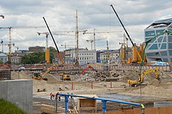 Berlin today: Life is a never ending construction site