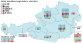 Results of the 2019 Austrian legislative election.