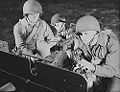 Anti-tank gun crews training, Fort Benning, Apr 1942.