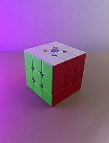 GAN11 M Pro, a 3x3 Rubik's Cube designed for speedcubing 3x3x3 Speed cube.jpg