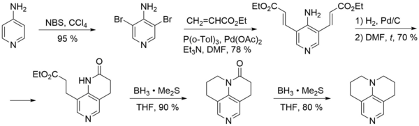 9-Azajulolidine synthesis