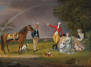 Prince A. M. Belosselsky-Belozersky and his family on a painting by Johann Christian Klengel sold at Sotheby's in New York for US$75.000 A. M. Belosselsky-Belozersky by Klengel.jpg