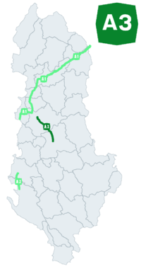 Course of the A3