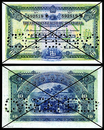 Banknotes of the Australian pound
