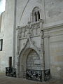 Abbatiale Saint-Maixent de Saint-Maixent-l'École, porte Renaissance à l'intérieur.JPG