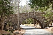 Bridge in Acadia National Park in Maine, United States This is an image of a place or building that is listed on the National Register of Historic Places in the United States of America. Its reference number is 79000131.