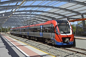 Adelaide Metro 4000 Kelas EMU di Hallett Cove.jpg