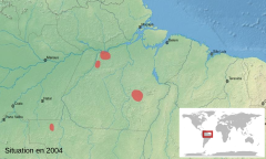 Adelphobates castaneoticus map-fr.svg