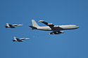 Aerial refueling MD F-A-18A Hornet - Boeing 707-331B - Spain National Day.jpg