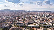 Aerial view of Barcelona, Spain Aerial view of Barcelona, Spain (51227309370).jpg